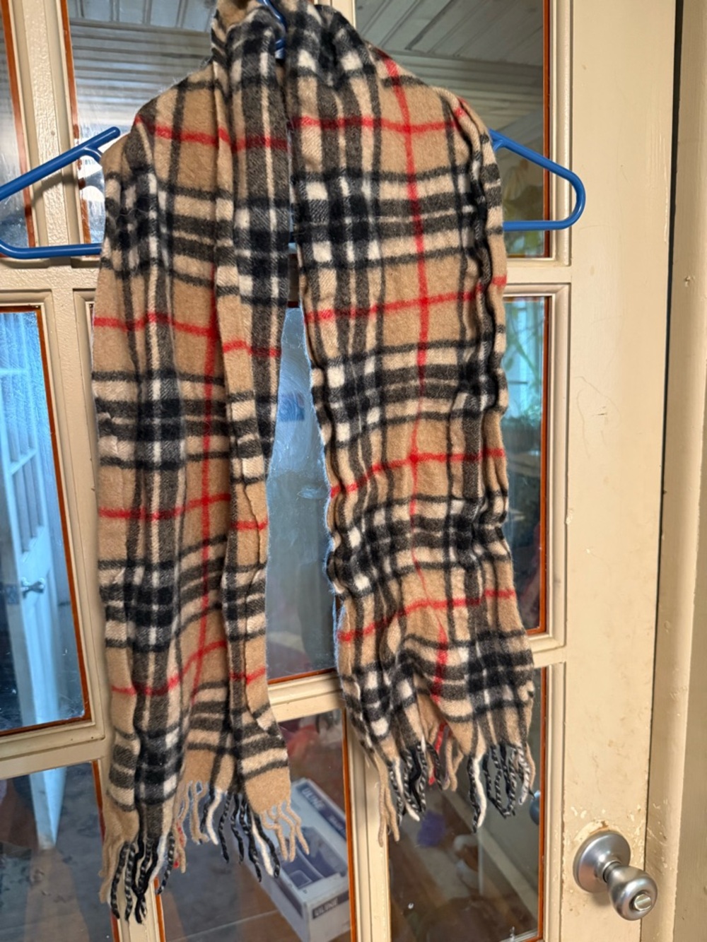 Scarf James Pringle Weavers 100% Wool Scotland Tartan Plaid Fringe